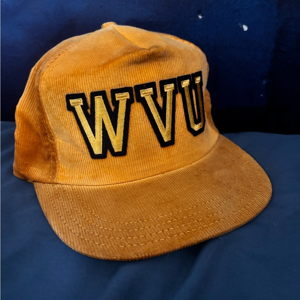Vintage West Virginia University SnapBack - Corduroy